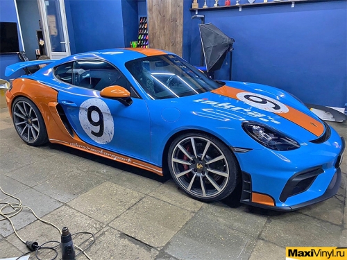 Винилография на Porsche Cayman GT4